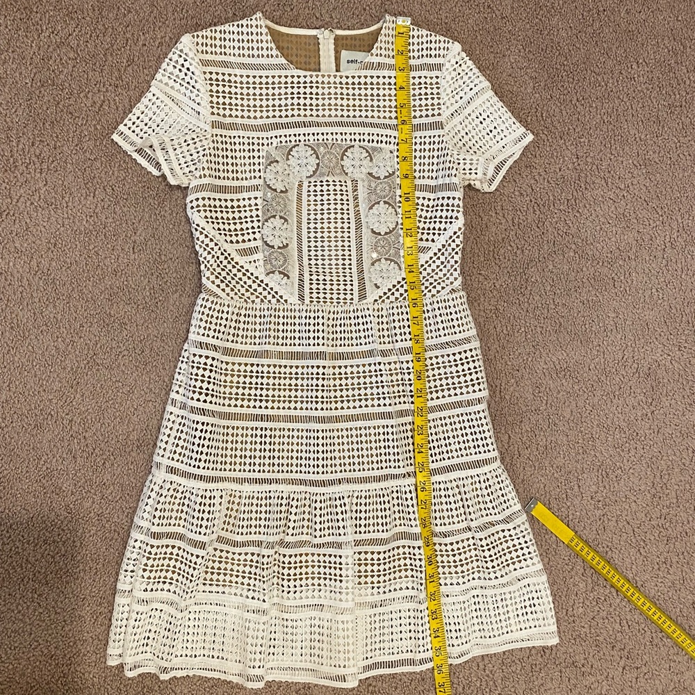 SELF-POTRIOT LACE DRESS - Picture 13 of 15